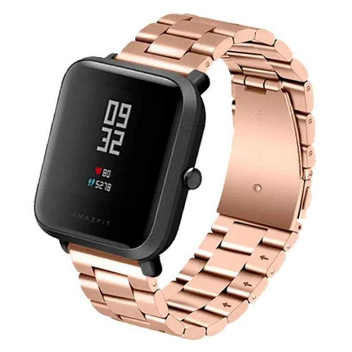 20mm%20Metal%20Strap%20For%20Xiaomi%20Amazfit%20Bip%20&%20Smartwatches%20-%20Image%203