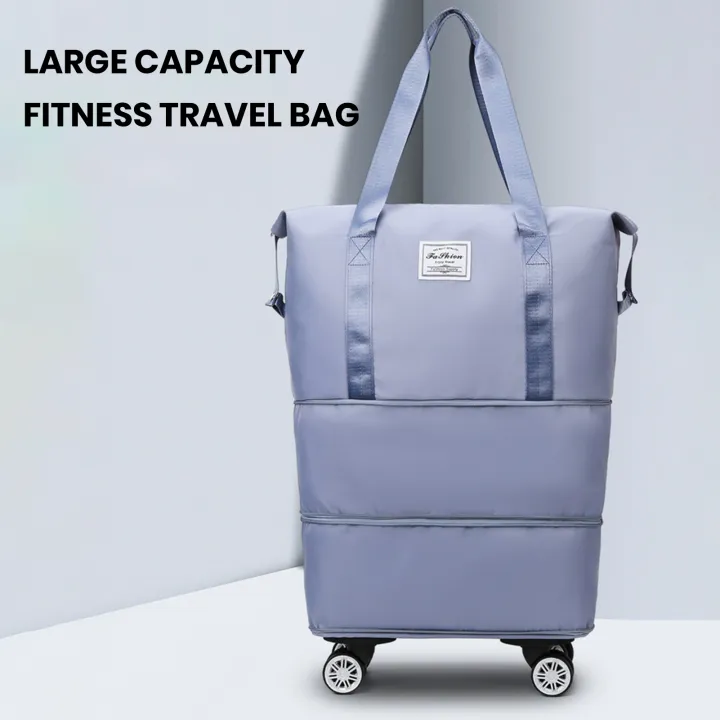Travel%20Bag%20with%20Detachable%20Wheels%20Large%20Capacity%20Waterproof%20Duffel%20Bag%20with%20Detachable%20Wheels%20for%20Gym%20Travel%20Overnight%20Storage%20Bag%20-%20Image%204