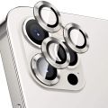 Lens Metal Ring Protector Glass for iPhone 12 pro (Gold),Black, Silver,Sierra Blue. 