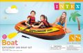 Intex Explorer 200 forb 2-Person Inflatable Boat Set with French Oars and Mini Air Pump. 