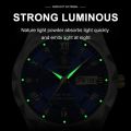Poedagar PO615 Black Stainless Steel Analog Wrist Watch For Men - Time lovers.