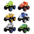 6 Pieces Kids Car Toys, Cartoon Monster Truck Vehicle Toys Educational Toys for Boys Girls. 