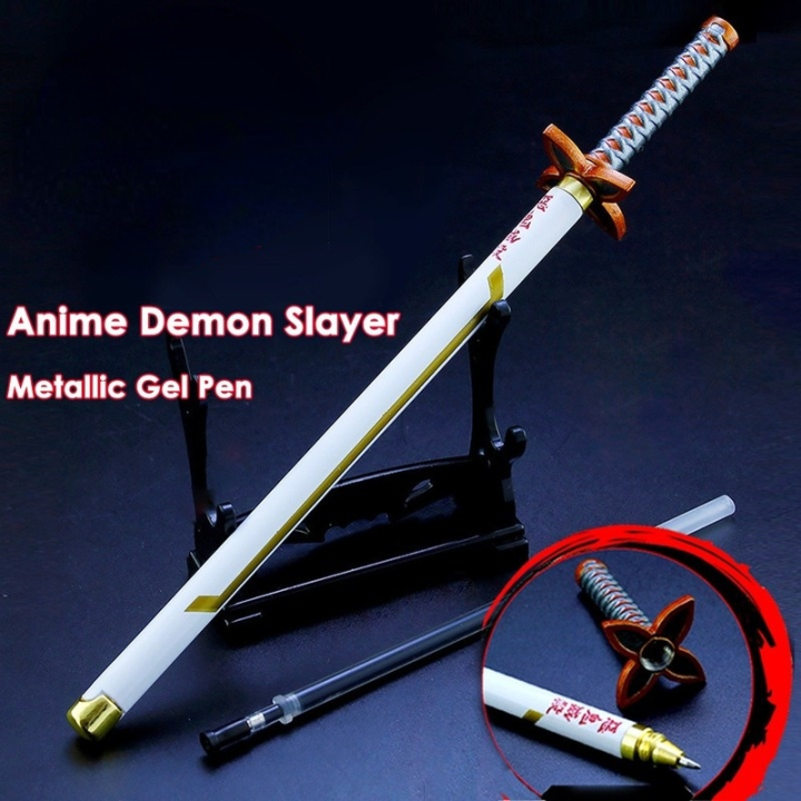 Anime%20Demon%20Slayer%20Gel%20Pen%200.5mm%20Black%20Ink%20Refill%20Writing%20Pen%20School%20Stationery%20Supplies%20Kimetsu%20No%20Yaiba%20Shapewear%20-%20Image%202