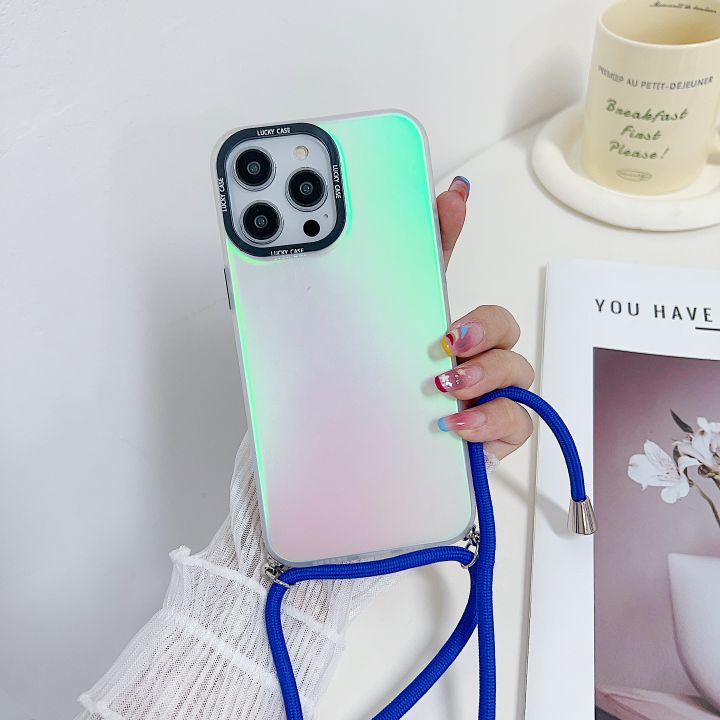 Crossbody%20Necklace%20Lanyard%20Aurora%20laser%20phone%20Case%20For%20OPPO%20Reno%205%20Pro%206%20Pro%207%208%209%2010%20Findx%205%206%20Realme%2011%20Clear%20Shockproof%20Cover%20-%20Image%202