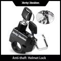 For Harley-Davidson Motorcycle Helmet Lock Anti-theft Security Safety For Handlebar Locking Cycling Equipment.