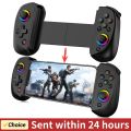 D8 Telescopic Game Controller with Turbo/6-axis Gyro/Vibration Gamepad Bluetooth 5.2 for ios Android PUBG PS3 PS4 Switch PC. 