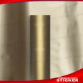 Golden Silver Waterproof Car Sticker |Self-Adhesive Reflective Safety Warning Sticker for Trucks All Car, Bike, Interior Design, Floor, Kitchen Furniture, Bicycle Motorcycle-48 inch/12 inch.