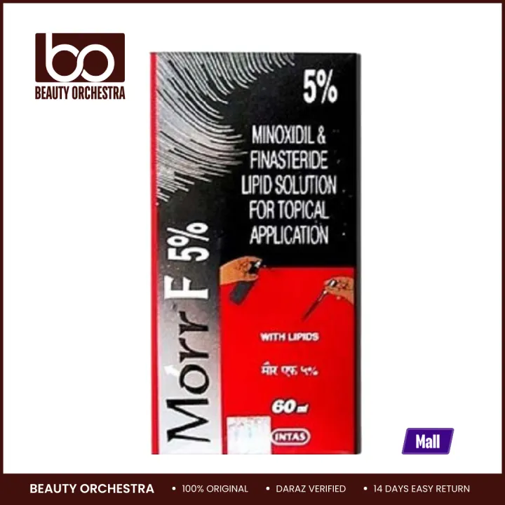 Morr F 5% Topical Solution for Hair Regrowth - 60ml