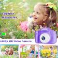 X2 children's high-definition digital mini SLR small for video games, large head sticker, high pixel camera.