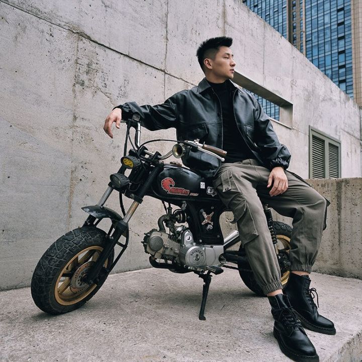 HOUZHOU%20Black%20Cargo%20Pants%20for%20Men%20Casual%20Korean%20Style%20Cotton%20Men's%20Cargo%20Trousers%20Male%20Green%20Pants%20Techwear%20Streetwear%20Hop%20-%20Image%203