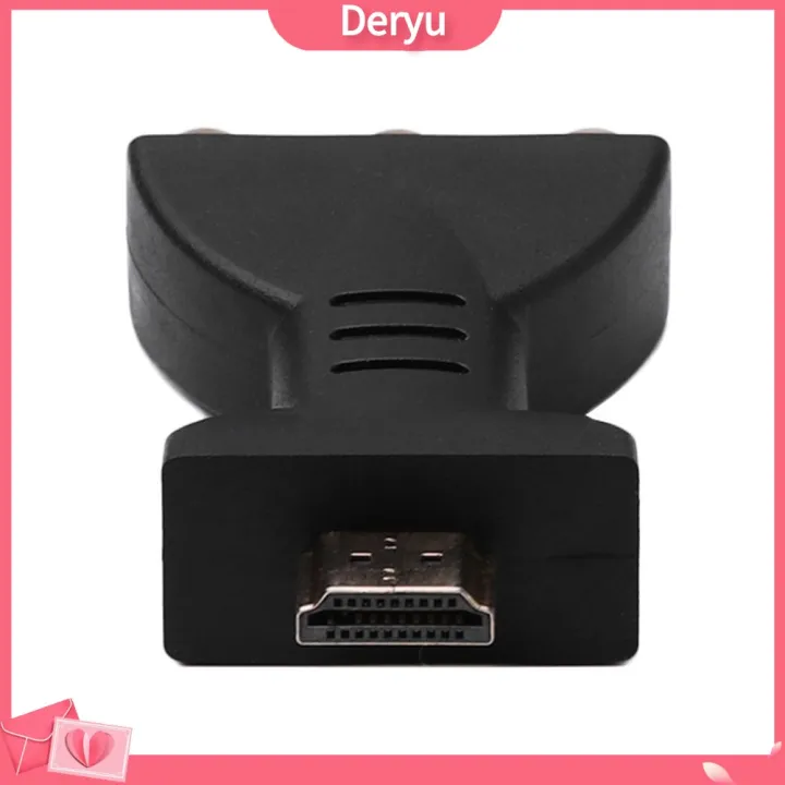 %5BDeryu%5D%20HDMI-compatible%20Male%20to%203%20RCA%20Female%20Composite%20AV%20Audio%20Video%20Adapter%20Converter%20for%20TV%20-%20Image%204