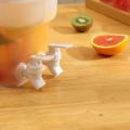 Double Tap Juice Dispenser Cold Water Jug With Tap Water Beverage Dispenser. 