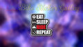 Bike Sticker -  Eat, Sleep, Ride & repeat ( Waterproof & Premium quality)/ Bike Sticker Gallery. 