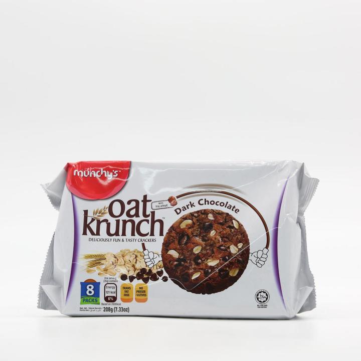 Oat Krunch Dark Chocolate Biscuit - 208 gm