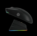 JEDEL GWH-108P Tri-Mode RGB Gaming Mouse With Charging Dock. 