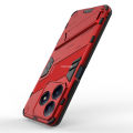 Vantime for Realme C63 / C61 4G Armor Case Kickstand Shockproof Matte Back Hard Cover. 