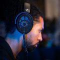 Sennheiser HD 490 Pro Professional Studio Open Frame Wired Headphones for Video Production Monitoring.