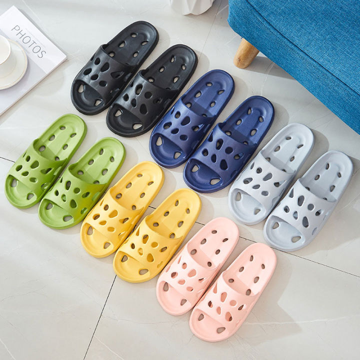 Men%20Bathroom%20Slippers%20Women%20Home%20Slipper%20Non-Slip%20Water%20Leaky%20Slippers%20Summer%20Beach%20Flip%20Flops%20Comfortable%20Eva%20Soft%20Sole%20Slides%20-%20Image%202