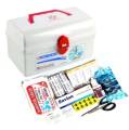 Getwell First Aid Kit Box - White.