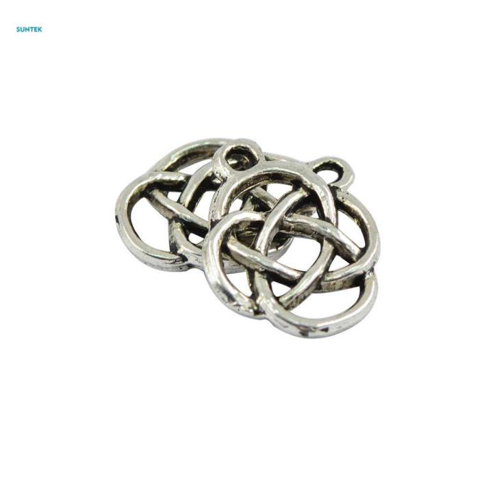 2x50%20Pieces%20Tibetan%20Knot%20Jewelry%20Making%20Charms%20Pendant%20DIY%20Craft%20-%20Image%204