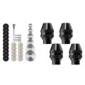 31Pcs Cutting Discs for Dremel Rotary Diamond Cutting Wheel with 4 Pcs Quick Change Chuck Keyless Drill Chuck 0.4-3.2mm. 