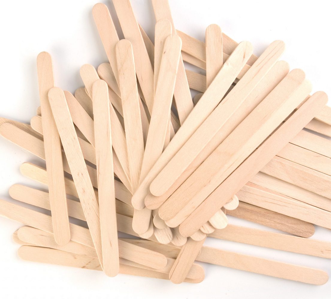 Wooden Ice Cream Sticks - 800 Pcs