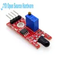 【happy one】Smart Electronics 4pin IR Flame Sensor Fire Detection Module Infrared Receiver for arduino DIY. 