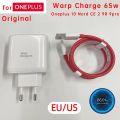 Oneplus Charger Warp Charge 65 Power Adapter 65w 67w Supervooc Wall Charger One Plus 10 Open Nord CE 3 9 Pro Type C Cable.