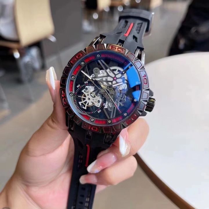 European and American waterproof large dial non mechanical watch Du Jia classic personalized watch