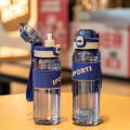 Leakproof Waterbottle Botella De Agua BPA Free Non-toxic Tritan Plastic Gym Sport Water Bottle for Outdoor. 