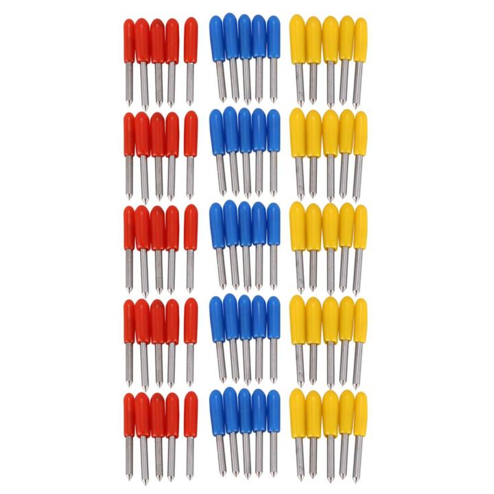 75Pcs 30 Degrees 45 Degrees 60Degrees Cutting Tungsten Blade for Mimaki Cutting Plotter Vinyl Cutter