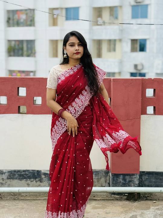 Saree%20for%20Women%20All%20Season%20Screen%20Print%20Japani%20Silk%20Fabric%20Traditional%20Style%20Available%20in%20Multiple%20Colors%20-%20Image%202