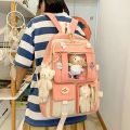 New Fashion Sets Children's School Backpack Cute Women's Bagpack Bookbag Laptop Bag For Teens Girls Students Bag Rucksack 5 s. 
