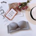 Women Multiway Strapless Bra Super Push Up BraInvisible Brassiere Front Closure Bras Underwear. 