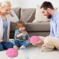 Large Brain Squishy Squeeze Ball Giant Jumbo Big Brain Ball Stress Relief Toy Toy for Party Favors Easter Birthday Gifts. 