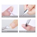 UR SUGAR 1 Pcs Dual-End Cuticle Pusher Remover Nail Art Tool Diy Design. 