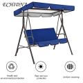 Swing Waterproof Canopy Waterproof Canopy Replacement for Garden Swing Easy Install Uv-proof Outdoor Patio Sun Shade Cover Set Buyers' Choice Wrinkle-resistant Swing Cover. 