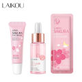 LAIKOU Sakura Eye Cream 15gm/Sakura Serum 17ml/Sleeping Mask 3G.