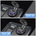 NEW 83W USB C Car Charger Socket Adapter 65W PD QC3.0 Power Outlet w/ LED Voltmeter Switch for 12-24V Car Marine Motorcycle RV. 