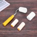 6Pcs Mini Foam Paint Roller Painting Decorating Kit 2 Inch Small for Wall Painting Repair Brush. 