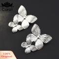 Carat Butterfly Hook Earrings Delicate Decorative Fashion Earrings. 