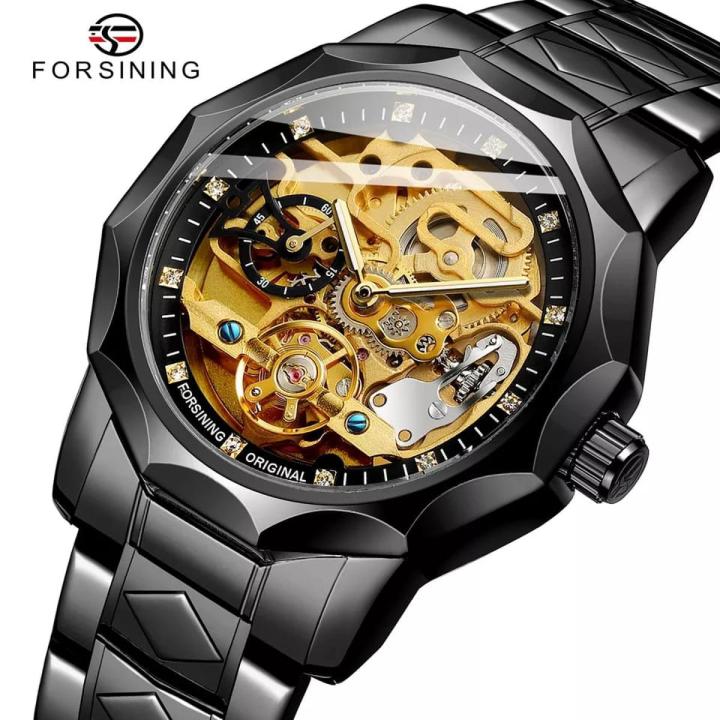Forsining 199 Watch Tourbillon Movement Automatic Square