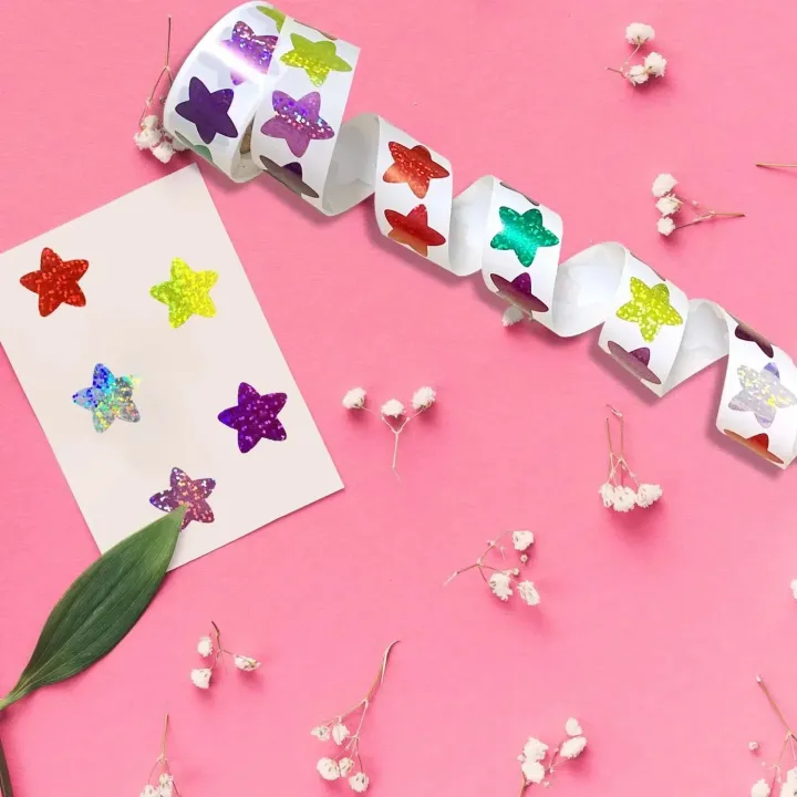 Holographic%20Color%20Gold%20Star%20Stickers%20for%20Kids%20Reward%201inch%20Foil%20Star%20Stickers%20Labels%20for%20Wall%20Crafts%20Classroom%20Teachers%20Supplies%20-%20Image%204
