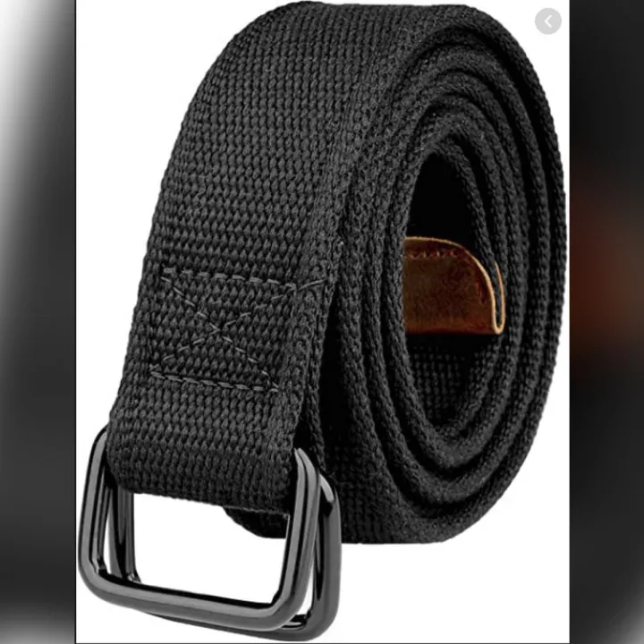 Kamro%20Plus%20Free%20Size%20Long%20Double%20Ring%20Big%20Mens%20Canvas%20Fabric%20Cloth%20Belts%20Multi%20Collor%20-%20Belt%20-%20Image%202