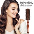 Round Hair Brush for Blow Dry Curling Hair Styling Brush for Women Anti-Static Roller Hairbrush Hair Comb Hair Accessories. 
