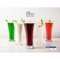 250 ml Clear Glass Juice & Lacchi Glass Set of 06 Pieces - Serve Your Beverages in Elegant Glassware.