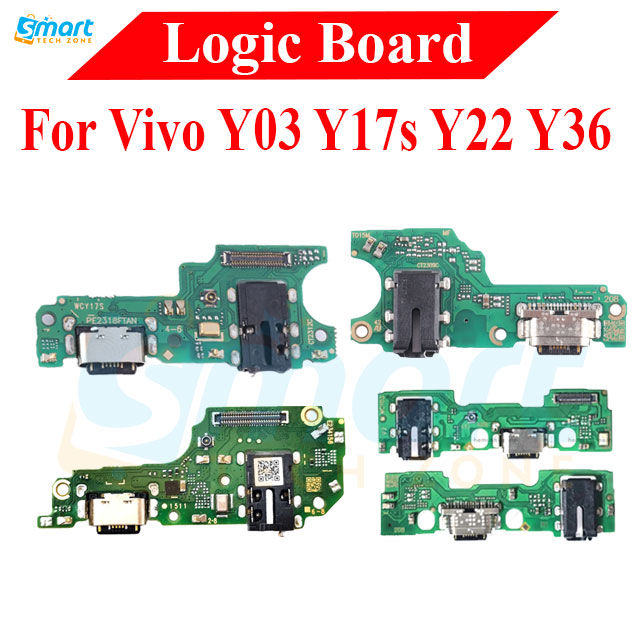 Charging Logic Board For Vivo Y03 Y17s Y22 Y36 Charging Port USB Plug PCB Dock Connector Spare parts