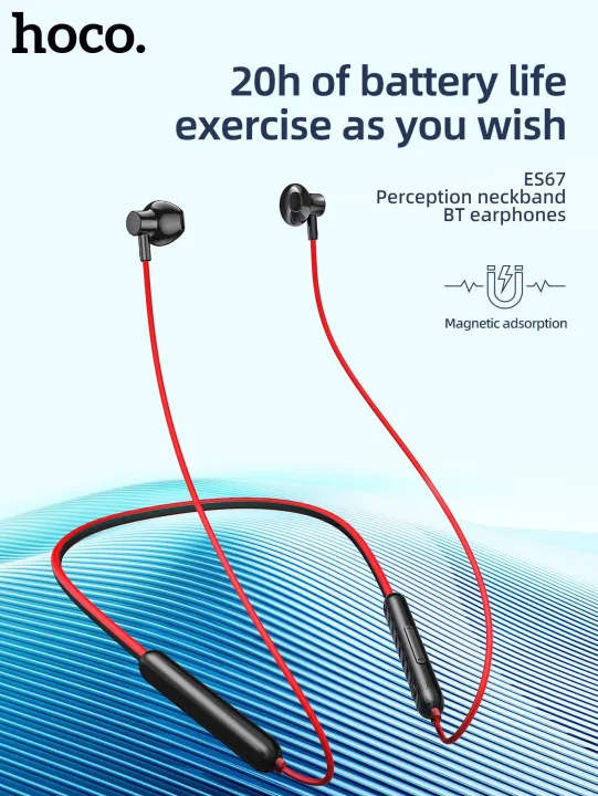 Hoco%20ES67%20Sports%20Bluetooth%20Wireless%20Neckband%20Earphone%20-%20Image%204