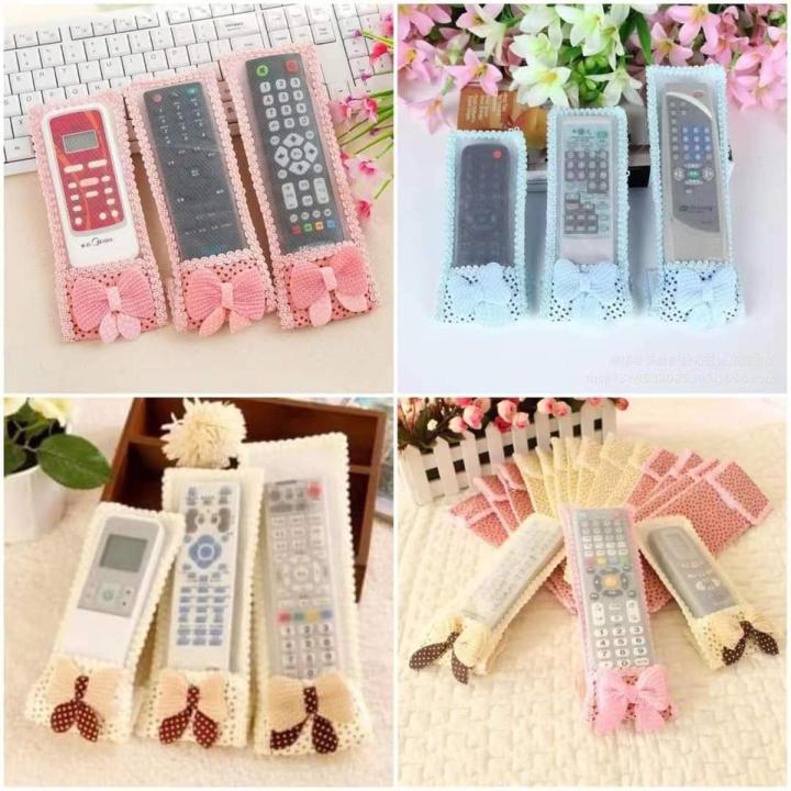 1 Pcs (AC) Air condition Remote Control Cover Textile Protective Bag