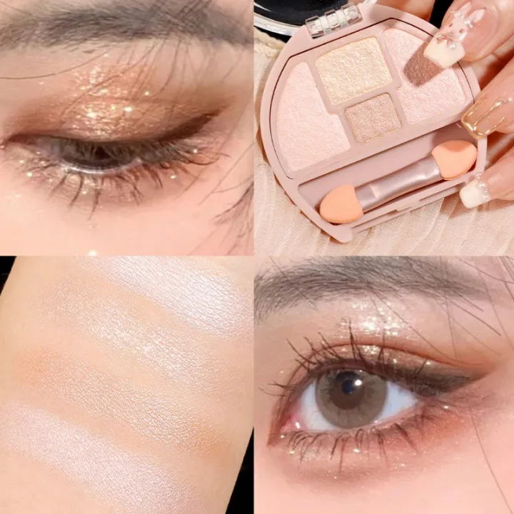 HERORANGE%20Waterproof%20and%20Long-lasting%20Shadow%20Palette%20/%20Makeup%20Cosmetics%20/%20Mist%20Lying%20Silkworm%20Eyeshadow%20Comprehensive%20Dish%20/%20Broken%20Diamond%20Pearlescent%20Highlighter%20Powder%20-%20Image%203